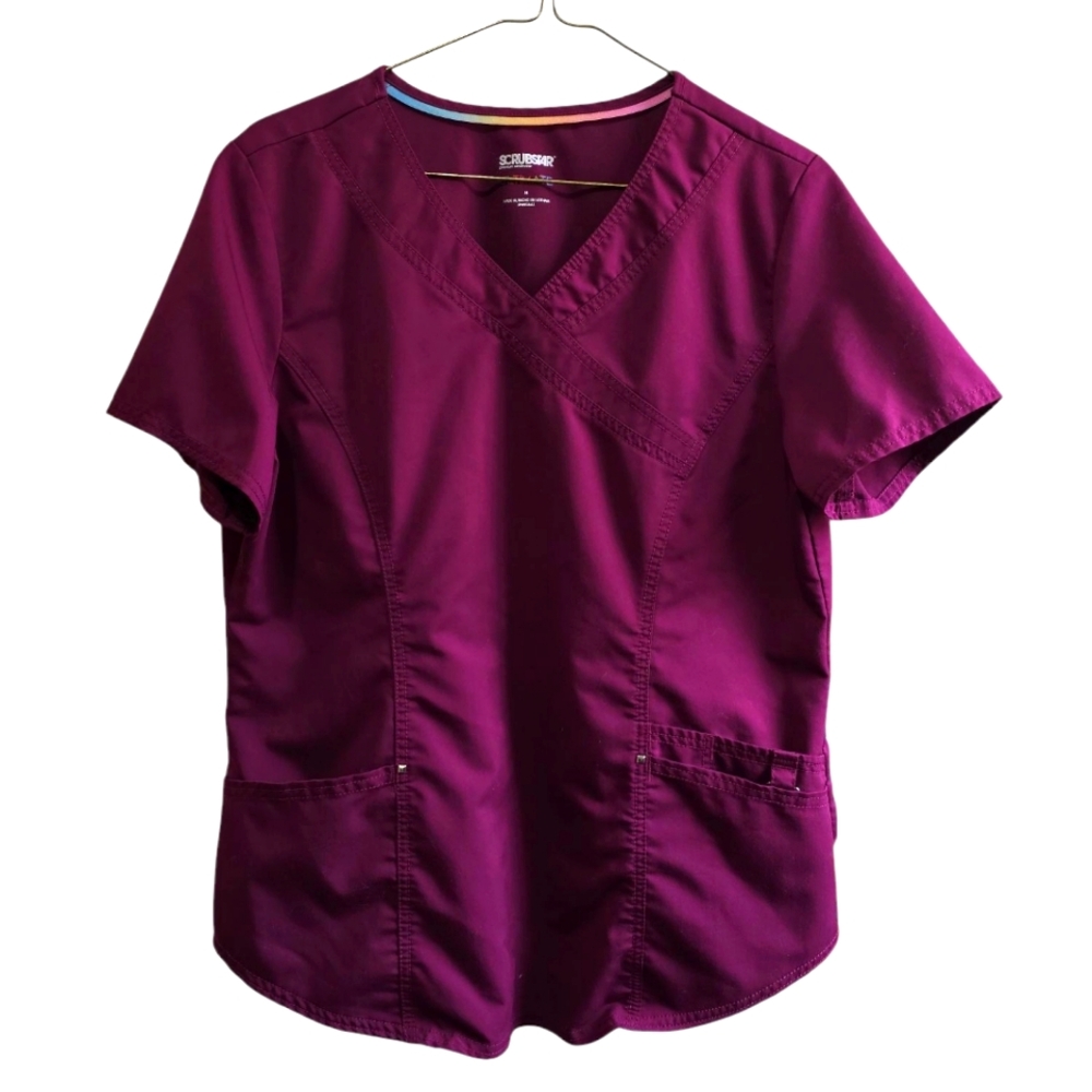 ScrubStar Burgundy Scrub Set - Picture 3 of 8